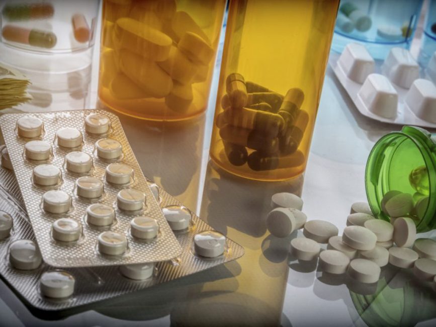 variety of prescription medications